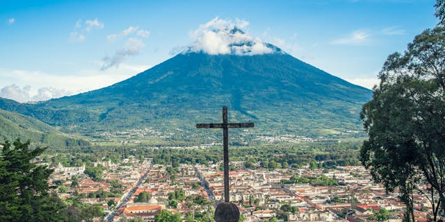 Mountain scenery in the Guatemalan highlands